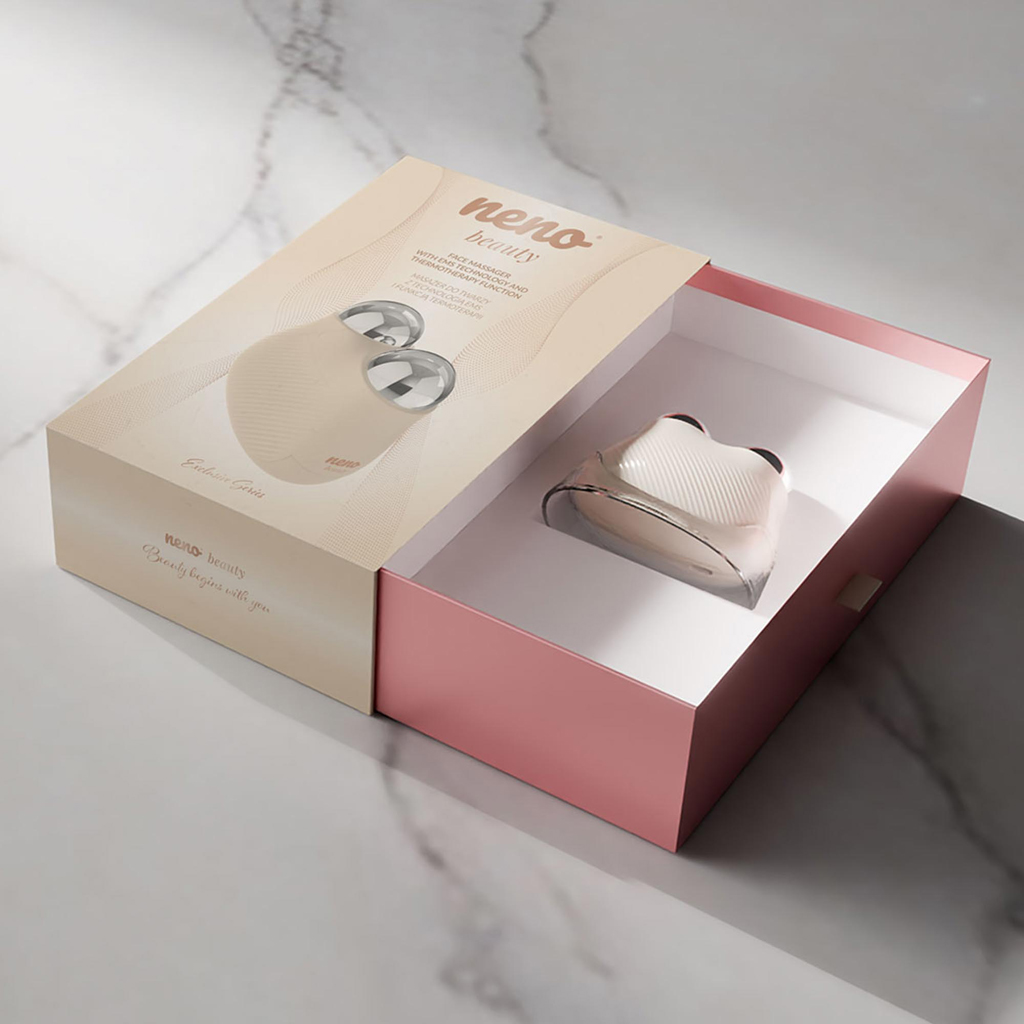 NENO Beauty Masážny prístroj na tvár s technológiou EMS a funkciou termoterapie Naya